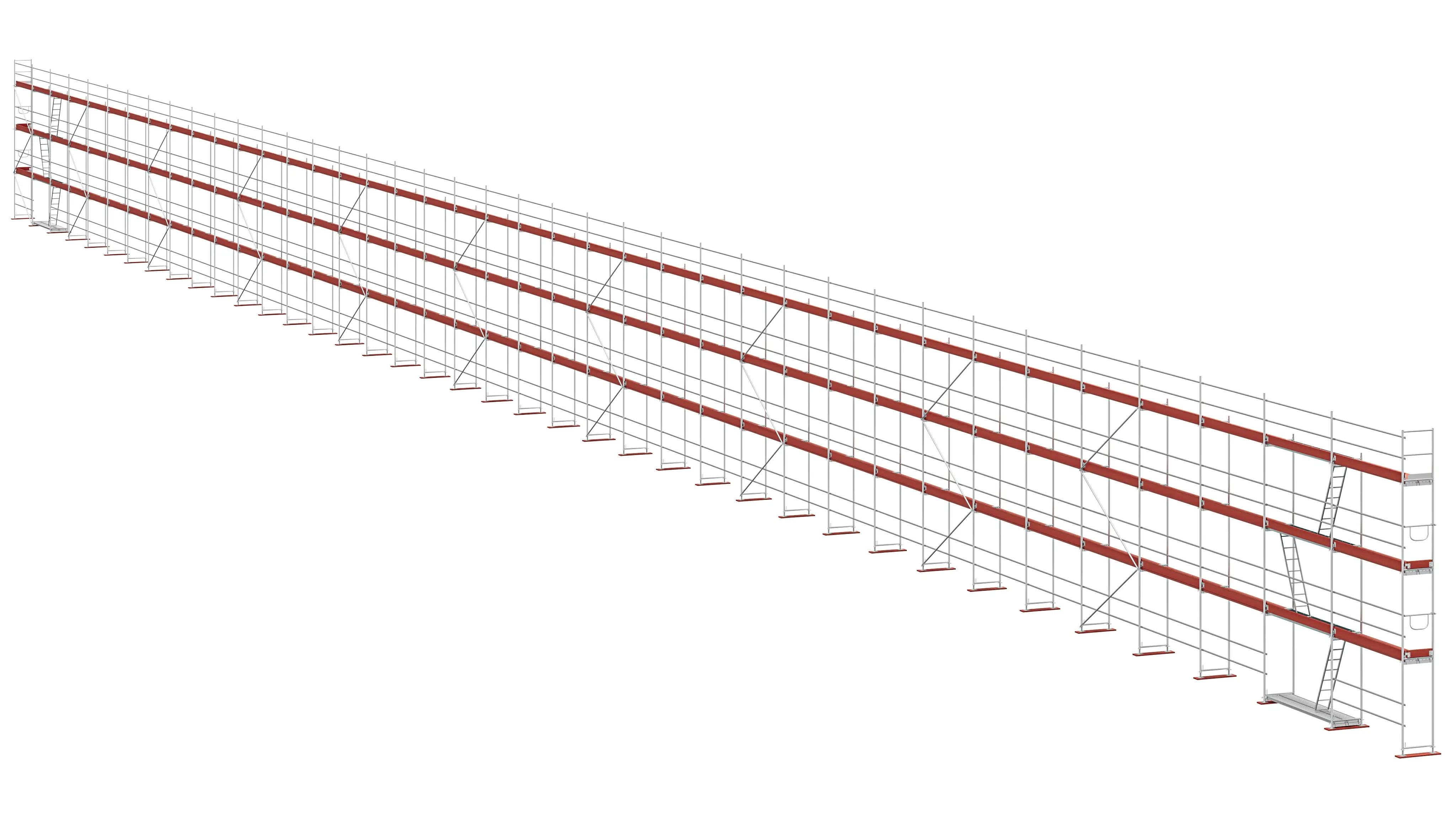 Zestaw rusztowania PM-70 — 1000 m²