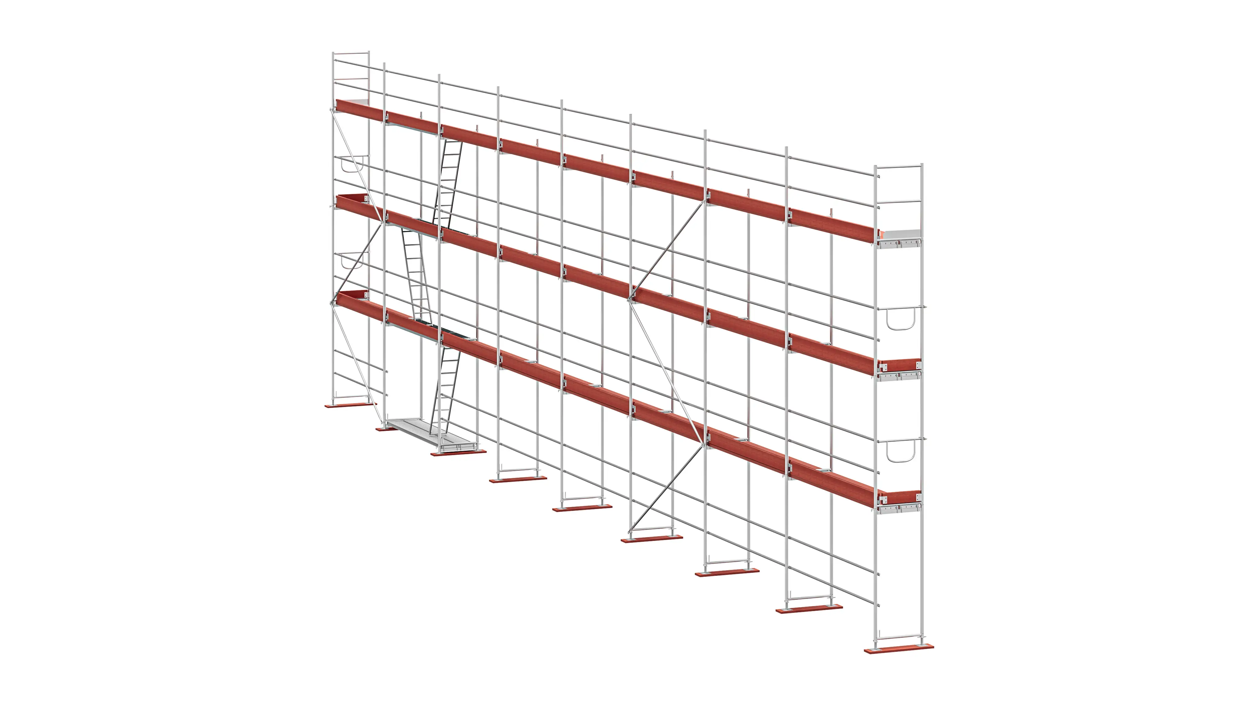 Zestaw rusztowania PM-70 — 200 m²